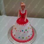 Cute Barbie Cake