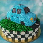 Toy Car theme cake