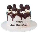 new year oreo cake