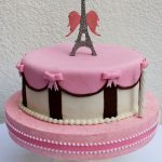 French girly cake