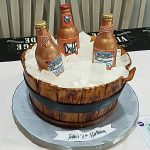 beer bottle cake