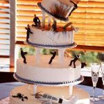 james bond wedding cake