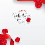 Happy Valentine Day lettering. Creative inscription