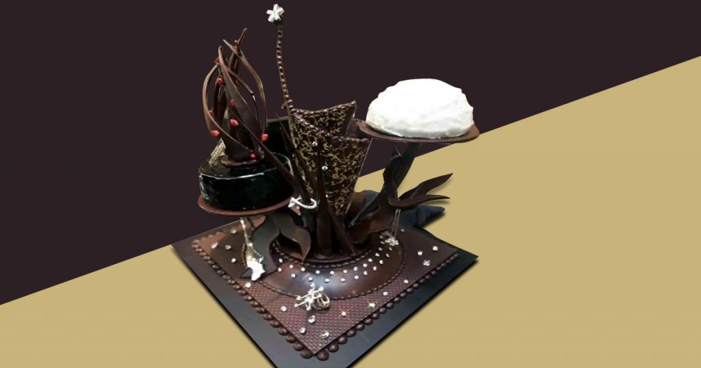 Diamond Chocolate Cake