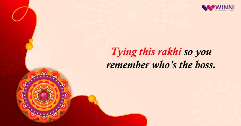 Sarcastic Rakhi Captions